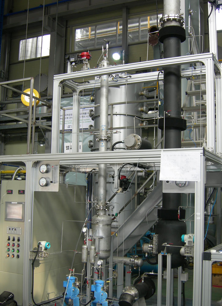 Continuous CO2 Recovery Pilot Plant